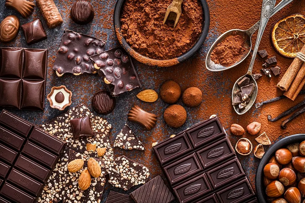 Cioccolato e nocciole, il mix del benessere