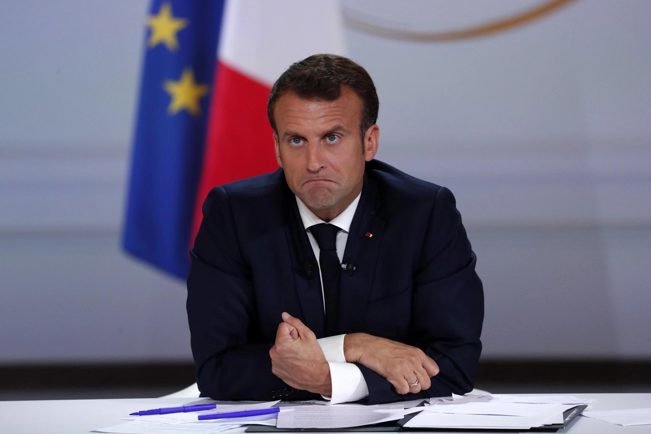 Il presidente francese Emmanuel Macron