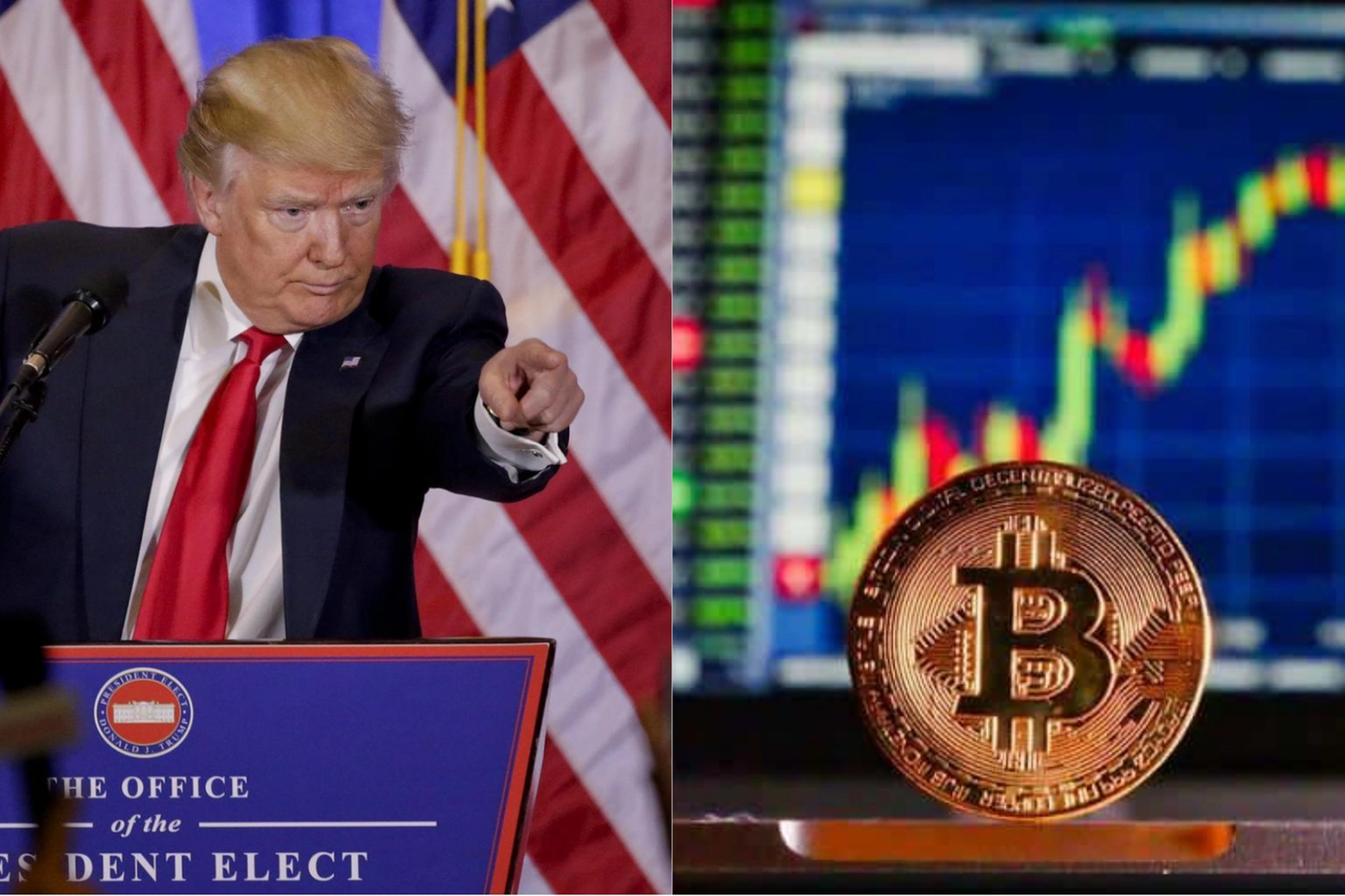 Perché Trump sta facendo volare i Bitcoin