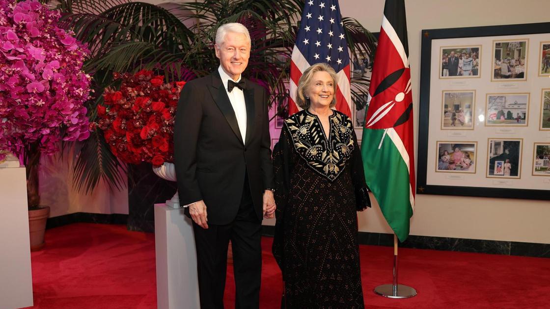 Bill e Hillary Clinton appoggiano Kamala Harris
