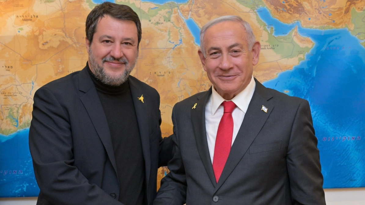 Salvini incontra Netanyahu a Gerusalemme: "Ribadita l’amicizia tra Italia e Israele"