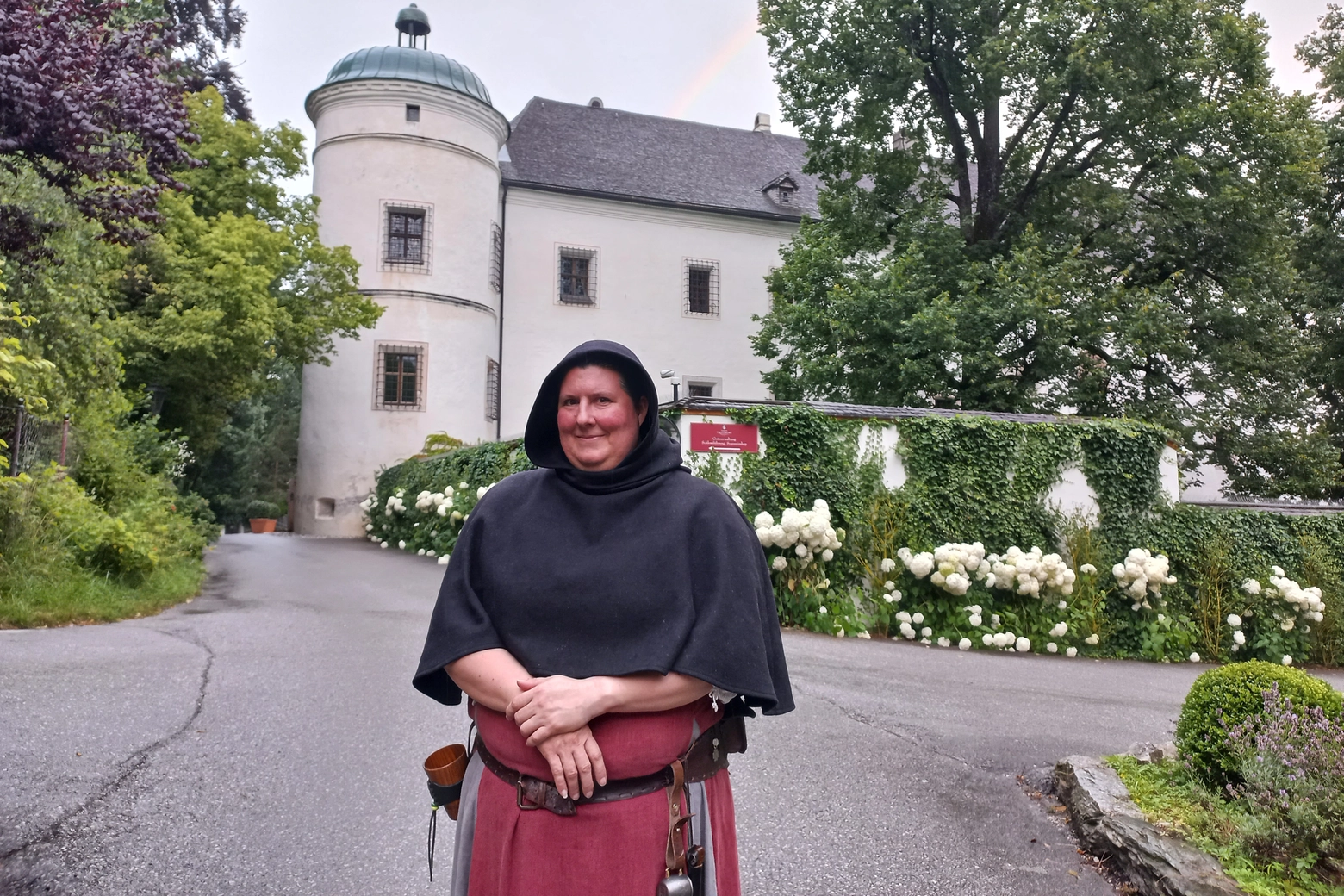 Frau Rebecca al Castello di Tratzberg