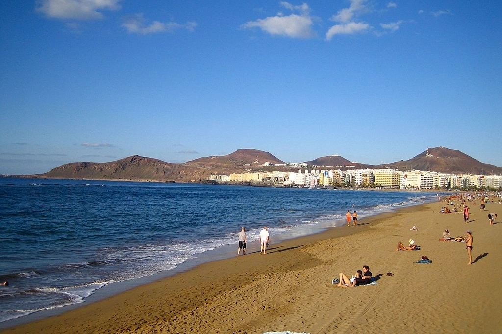 Playa de Las Canteras, Gran Canaria, Spagna