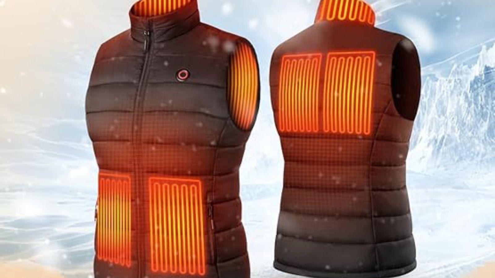 Perfetto per ogni attività all’aperto: tecnologia e comfort in un unico capo, gilet riscaldato in SUPER OFFERTA