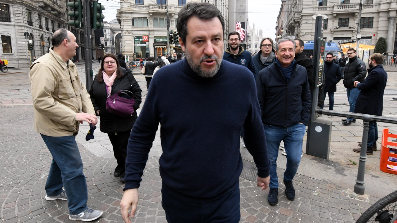 Il ministro e vicepremier Matteo Salvini (ImagoE)