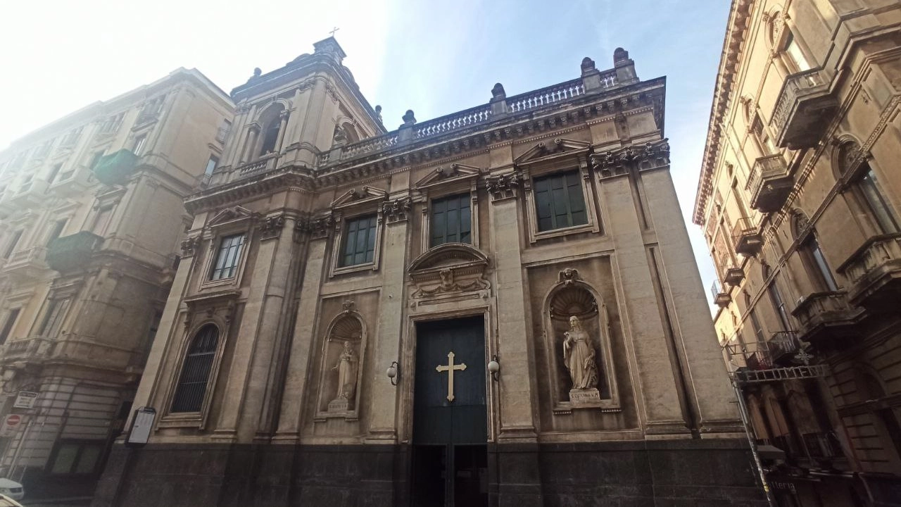 Chiesa di Santa Caterina a Catania (da Facebook)