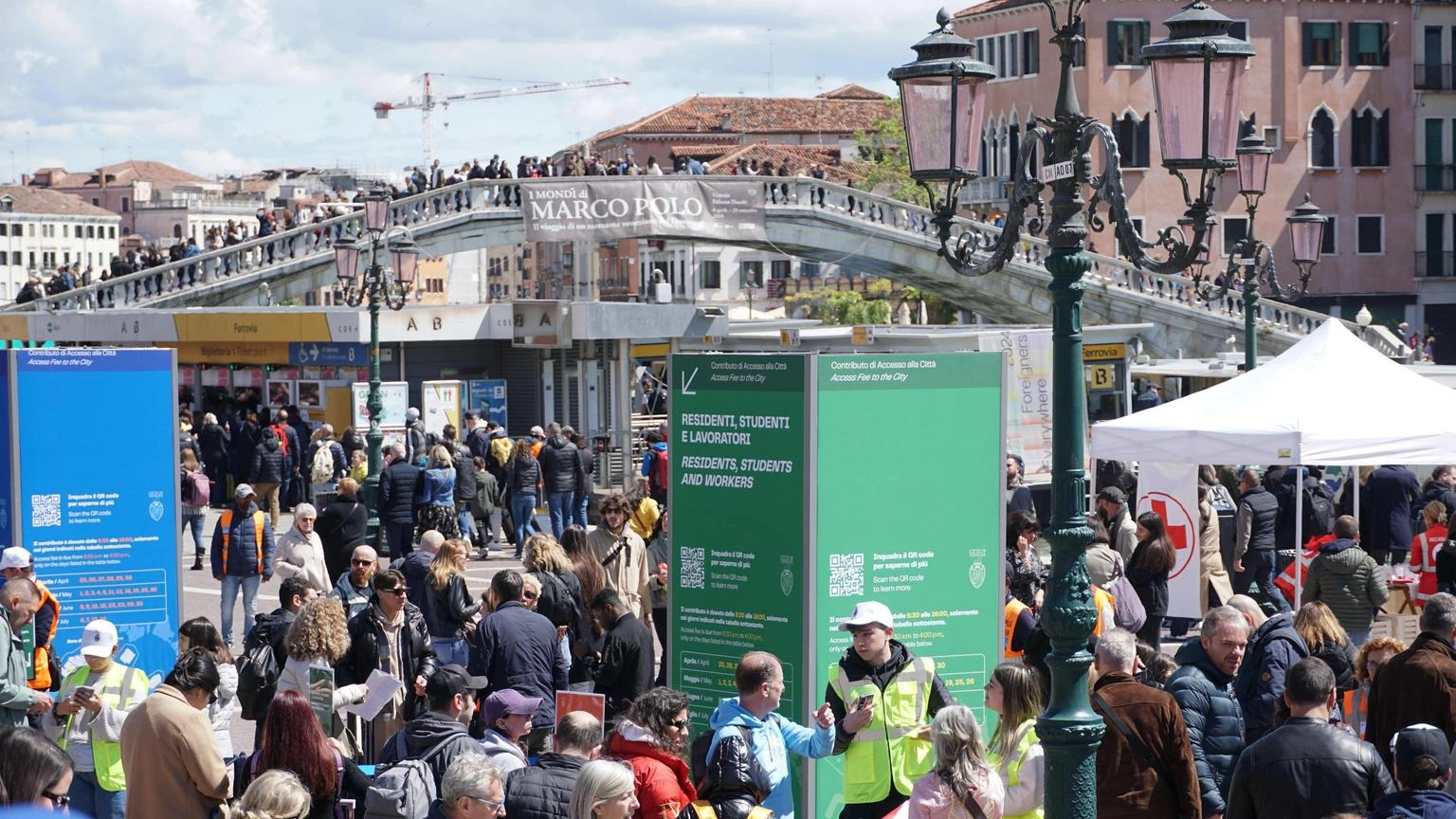 Ticket a Venezia, 17.130 i turisti giornalieri paganti