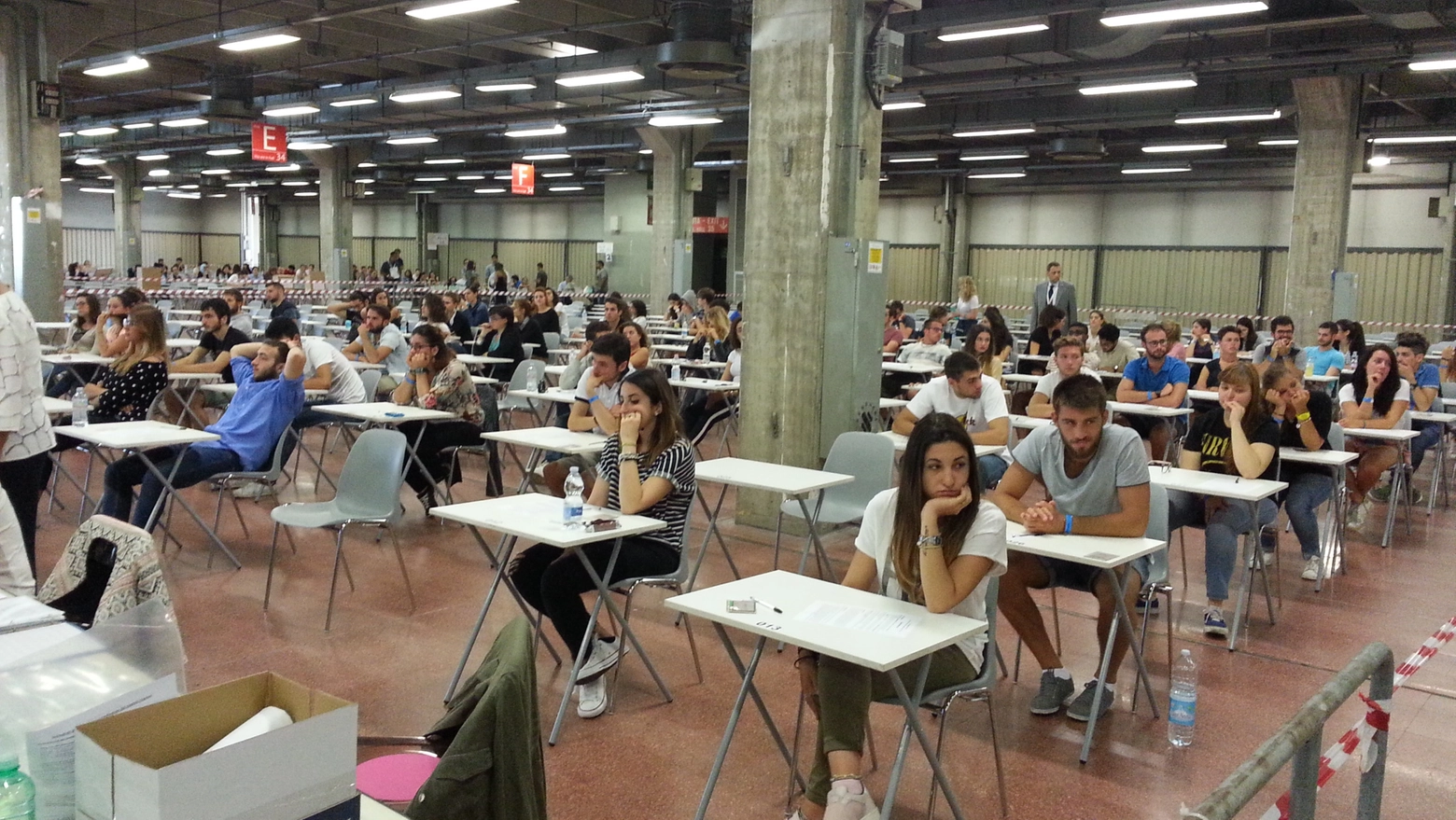 Un test di ingresso alla facoltà di Medicina