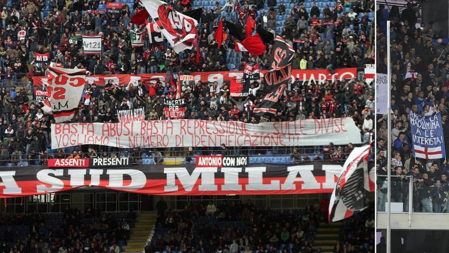 Ultrà milanisti e interisti non rispondono al gip di Milano