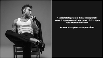 Fedez sui social: “Posso amare una sola persona alla volta, mi spiace dirti che sei tu”. Poi cancella le storie