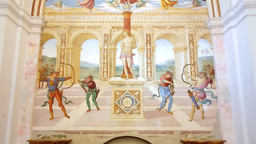 L'affresco del Perugino