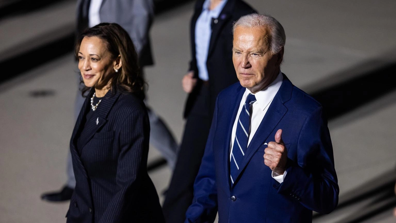 Biden, 'non potrei essere più orgoglioso di Harris'