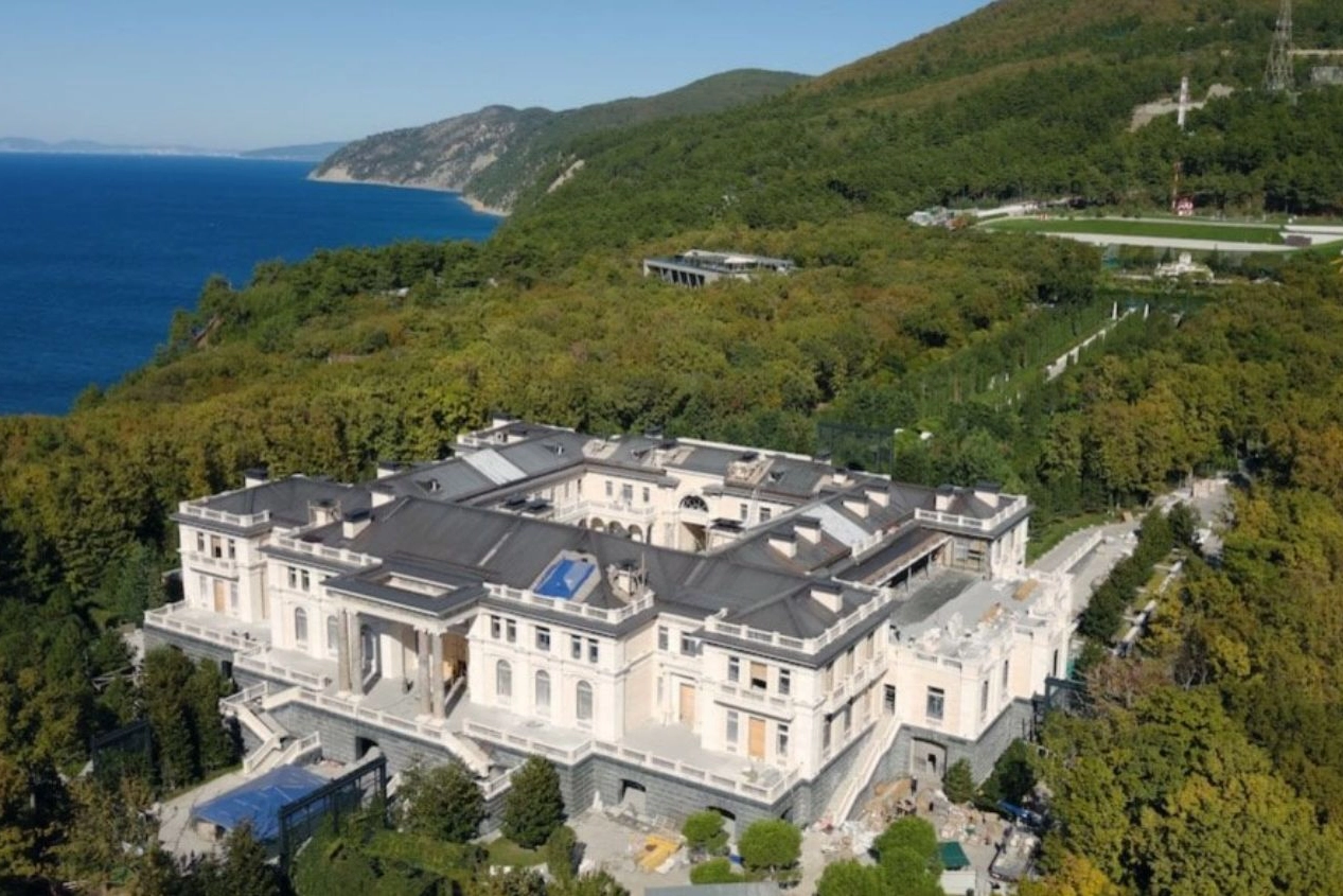 Il palazzo segreto di Putin sul Capo Idokopas