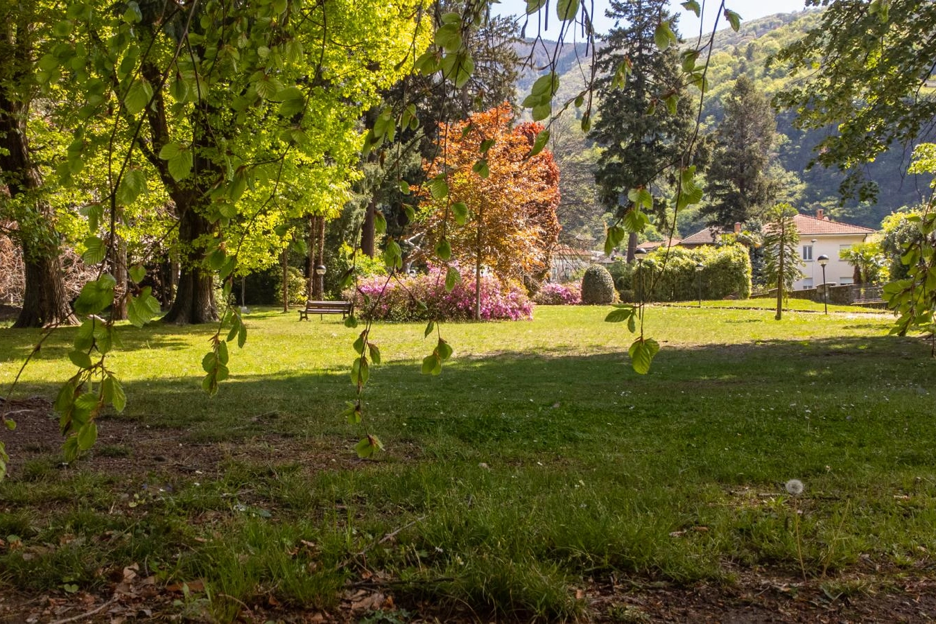 Il parco della villa ottocentesca