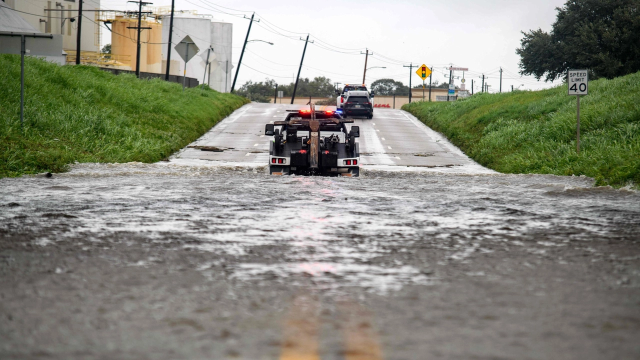 L'uragano Beryl in Texas a fine luglio