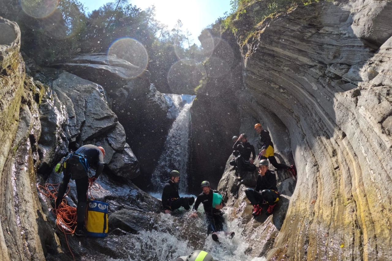 Valchiavenna, canyoning