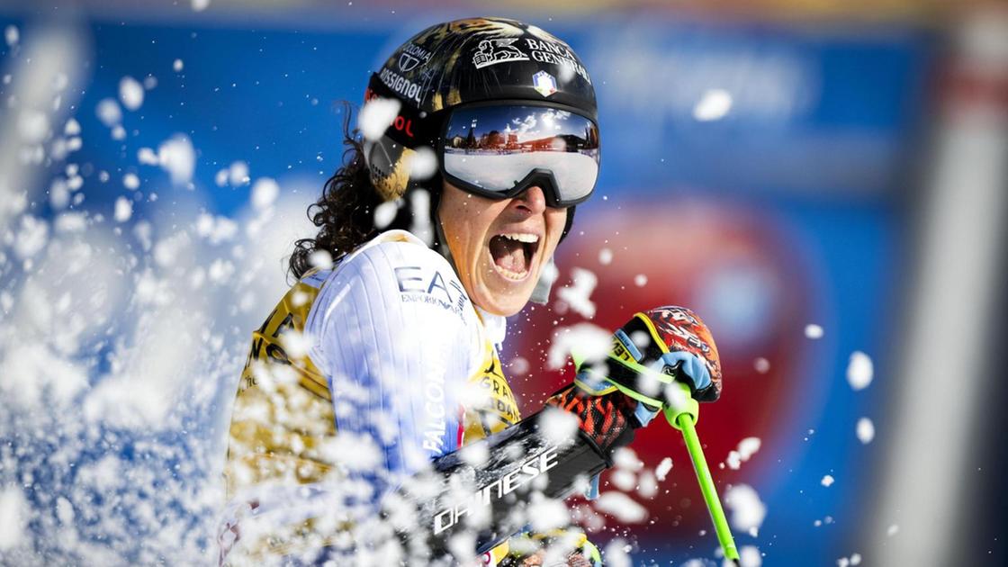 Federica Brignone vicina alla vittoria della Coppa del Mondo di sci alpino