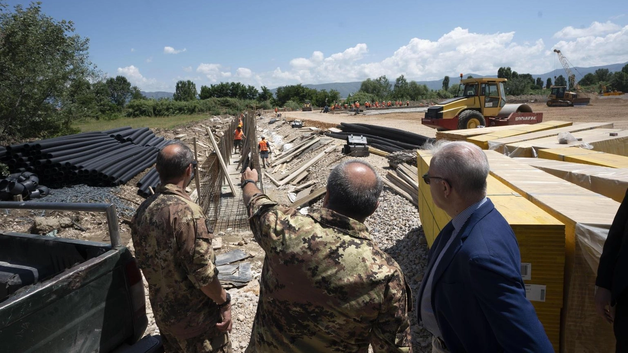 Area consegnata per i collaudi, entro una settimana l'apertura