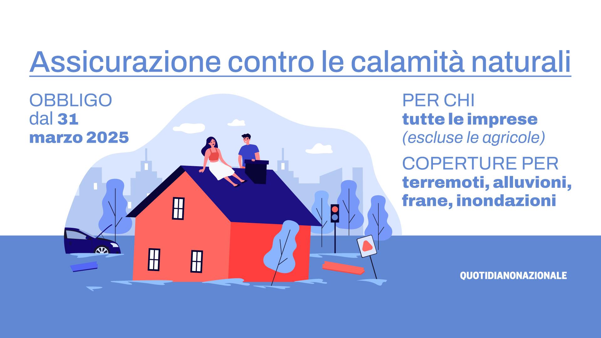 Quanto costa assicurare un’azienda contro le catastrofi naturali? Scatta l’obbligo. Cosa succede a chi non lo fa