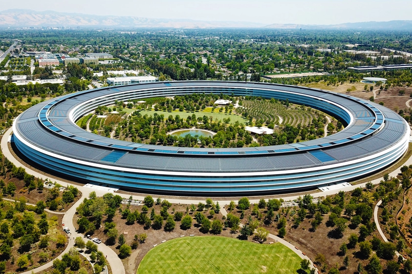 La sede di Apple a Cupertino