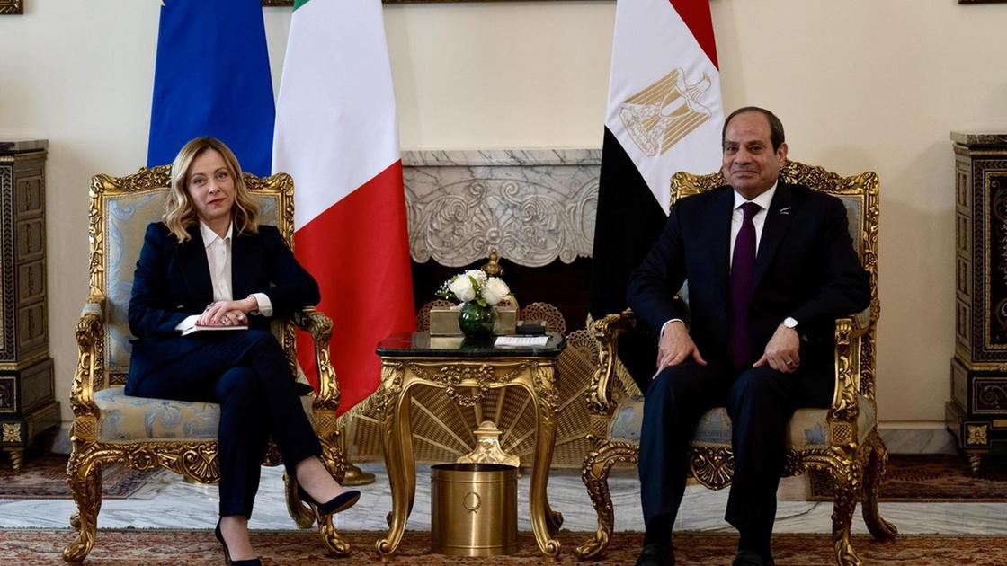 Giorgia Meloni e Al Sisi: colloquio su Gaza e cooperazione bilaterale