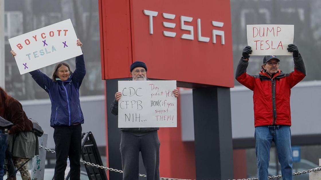 Tesla crolla in Europa: vendite giù del 45% a gennaio