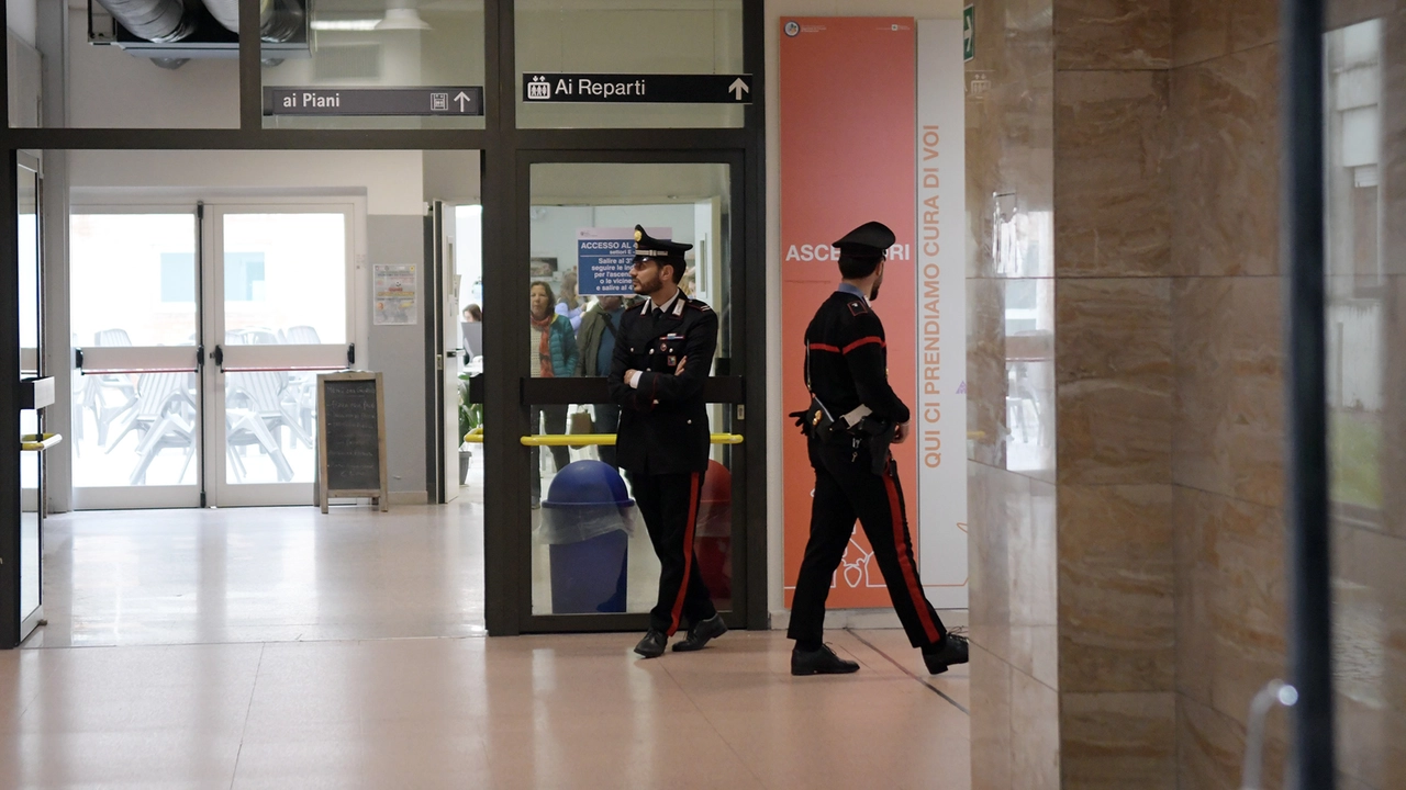 All'ospedale di Foggia sono intervenuti i carabinieri