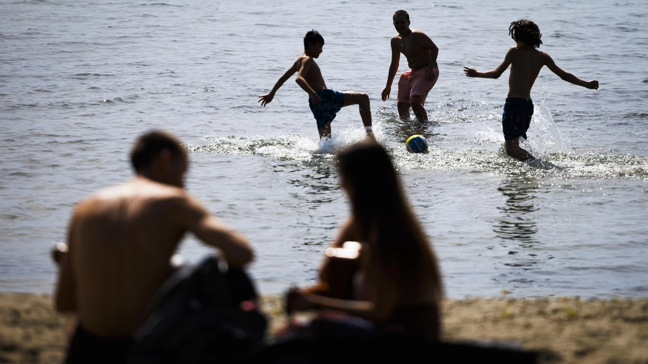 Previsioni meteo: nuova ondata di caldo nel weekend (foto Ansa)