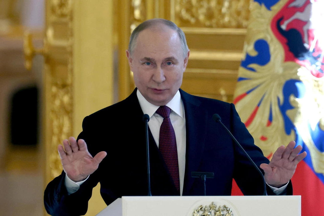 Il presidente della Federazione russa, Vladimir Putin, 71 anni, fresco di trionfo elettorale