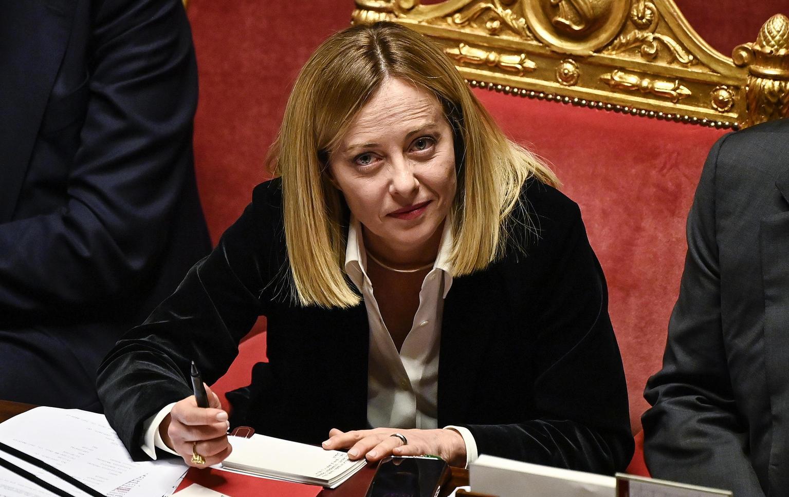 Meloni al Senato: "Nessun esercito europeo all'ordine del giorno"