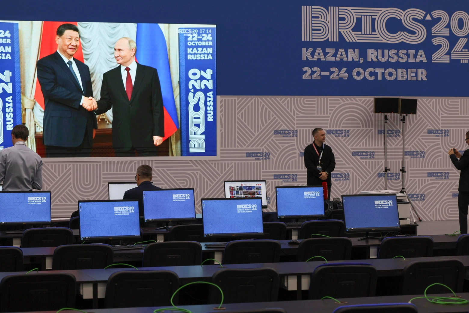 Un momento dell'ultimo BRICS Summit a Kazan, in Russia