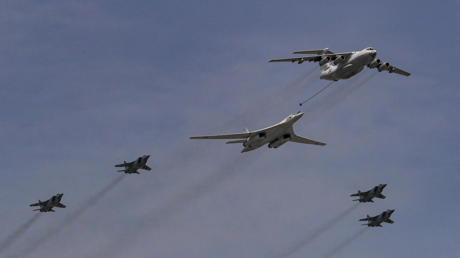 La Russia ha attaccato l'Ucraina con 14 bombardieri