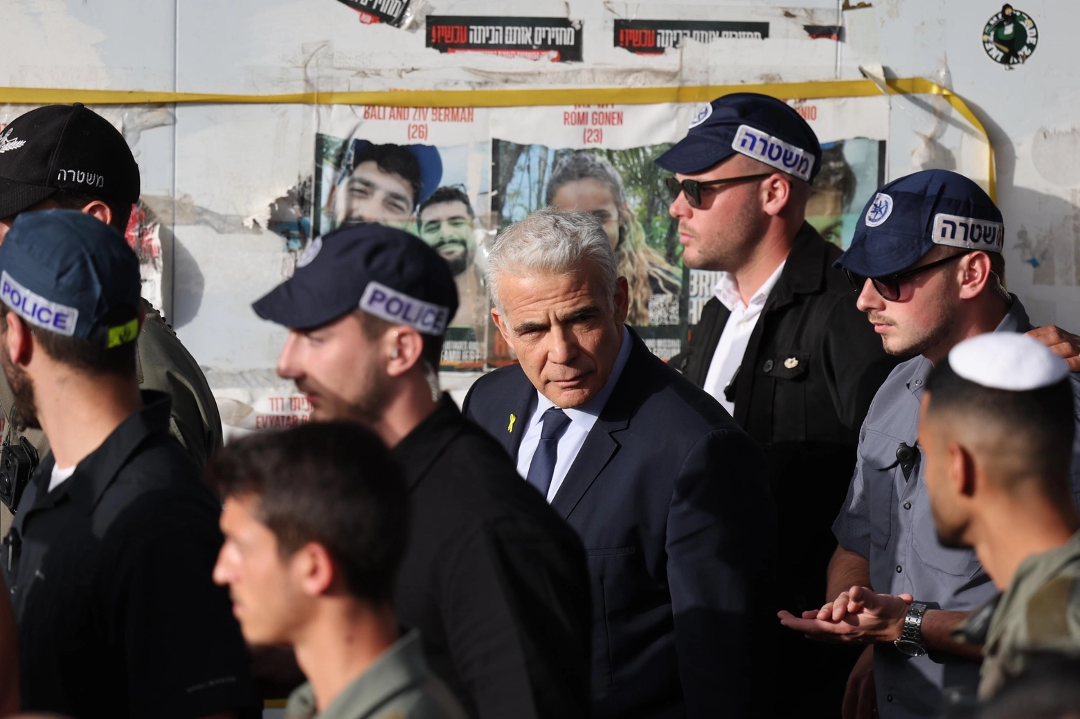 Il leader dell'opposizione israeliana Yair Lapid