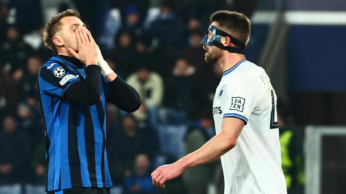 Atalanta eliminata dalla Champions League: il Bruges trionfa a Bergamo