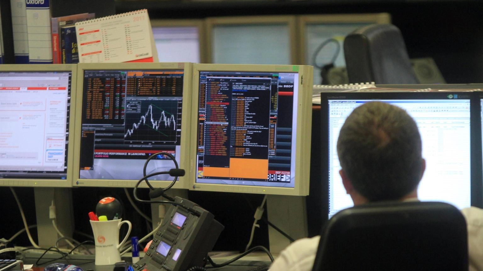 Lo spread Btp-Bund termina in aumento a 121,8 punti