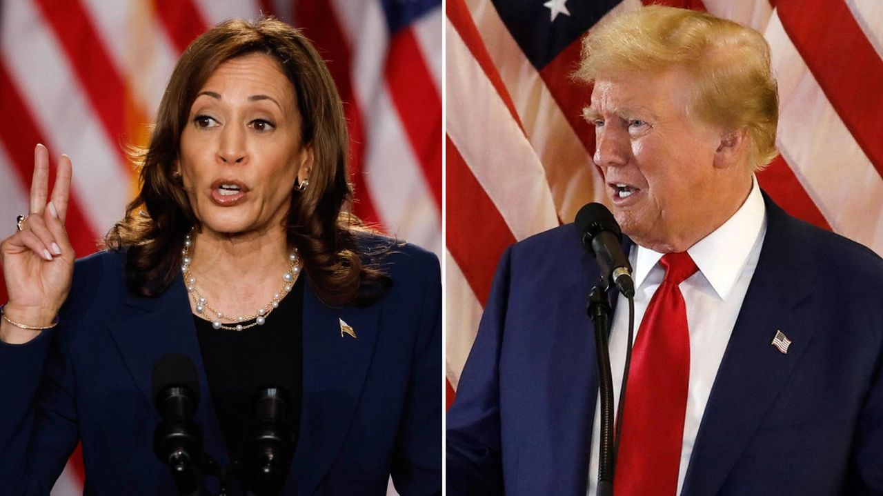 Kamala Harris e Donald Trump