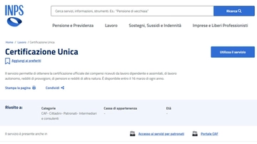 La Certificazione Unica 2024 Inps è disponibile online. Ecco come scaricarla