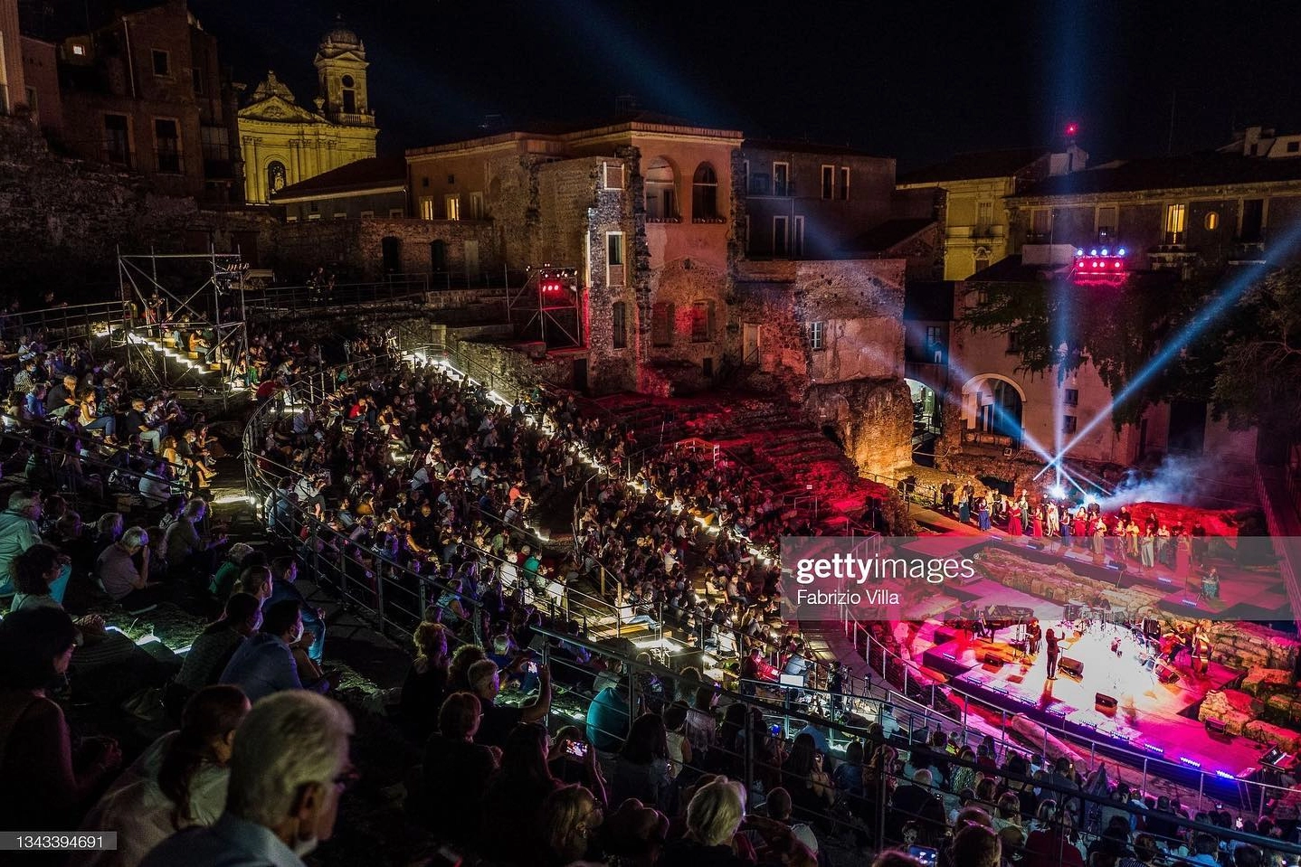 Teatro Catania, Sicilia - Foto Fabrizio Villa Getty Images