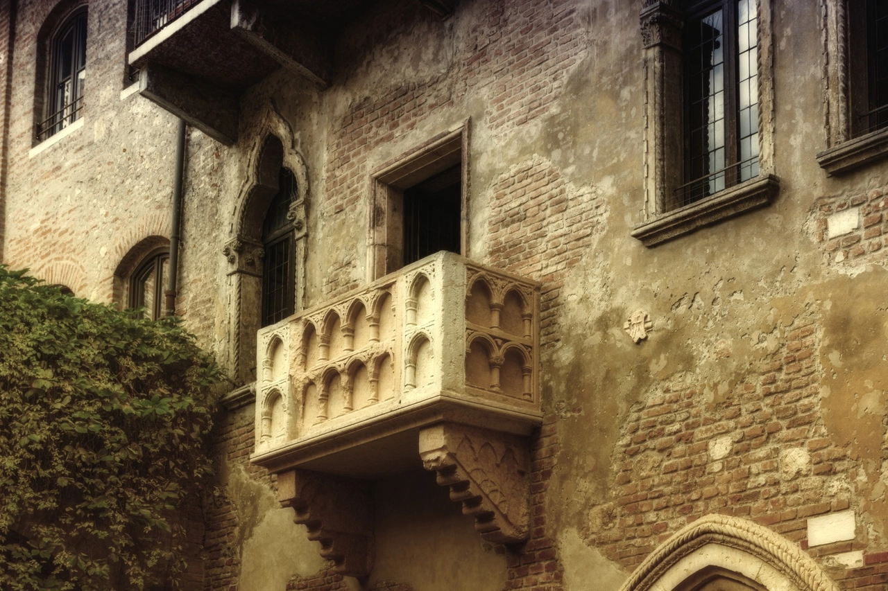 Il balcone di Giulietta a Verona