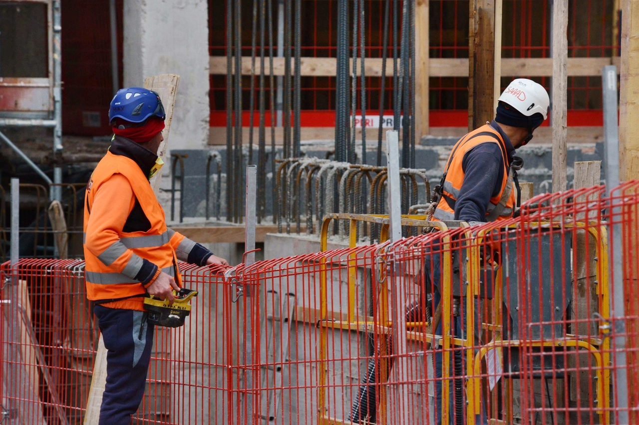 Un cantiere edilizio