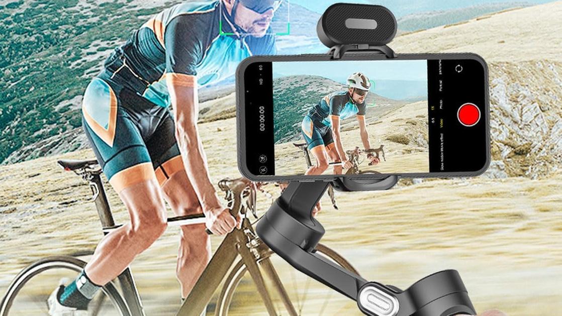 Video professionali con lo stabilizzatore per smartphone: in offerta su Amazon approfitta del doppio sconto