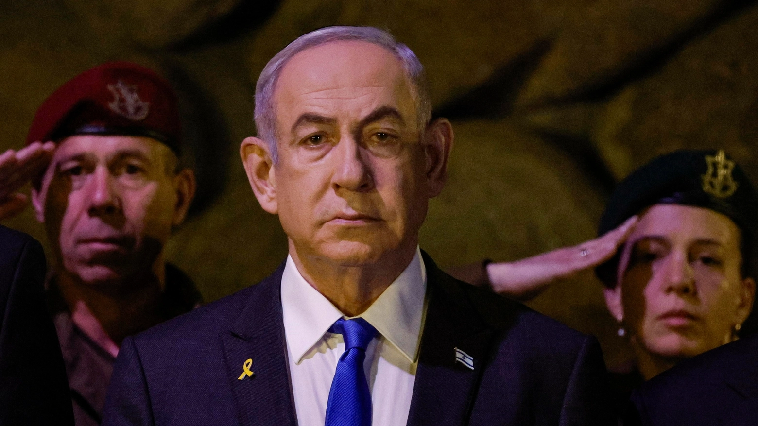 Il premier israeliano Benjamin Netanyahu (Ansa)