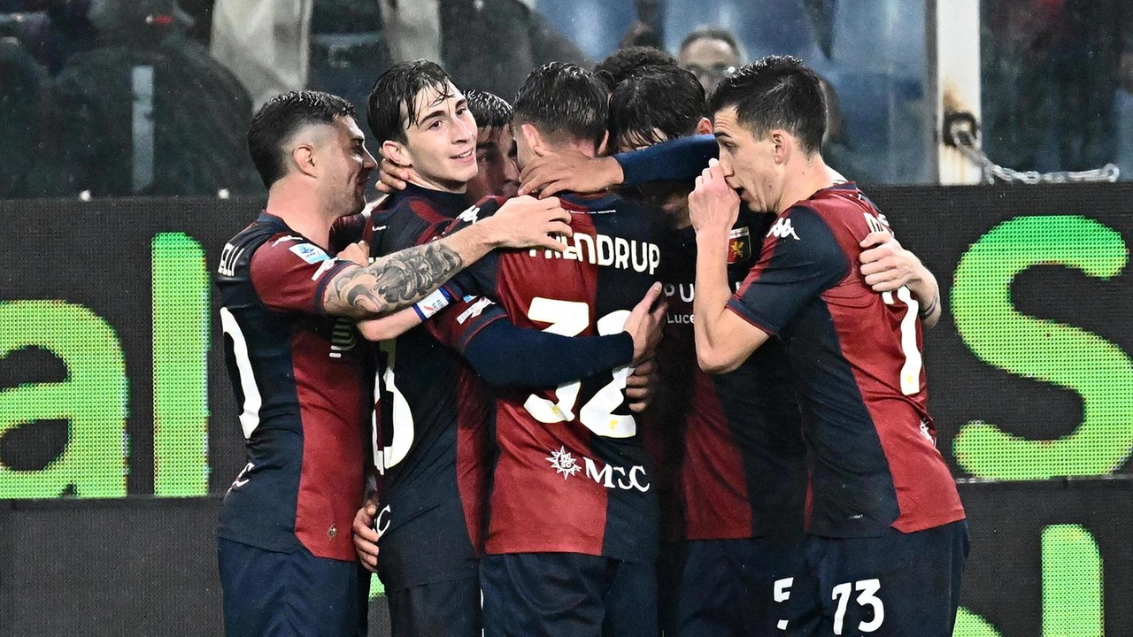 Il Genoa vince 2-1 sul Lecce grazie a Miretti, avvicinandosi alla salvezza. Krstovic segna su rigore per i giallorossi.