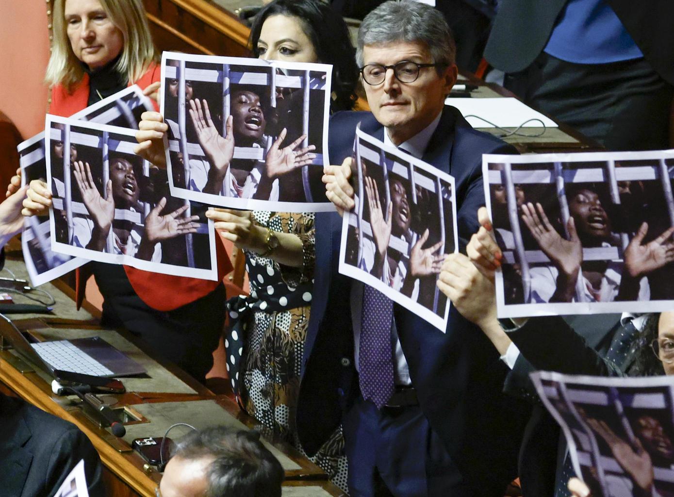 Almasri Scontro in Aula