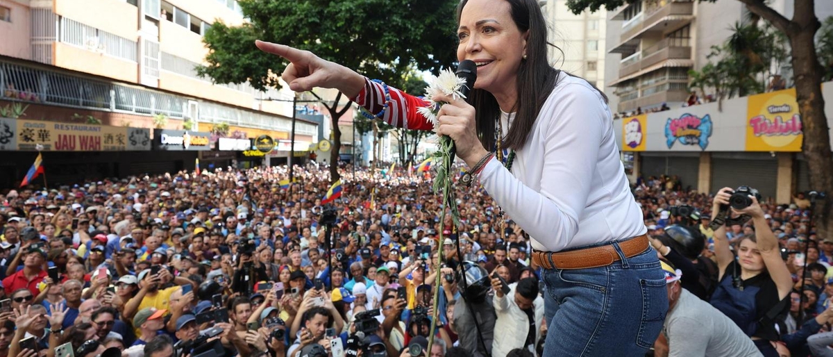 Arrestata la leader dell'opposizione venezuelana Machado