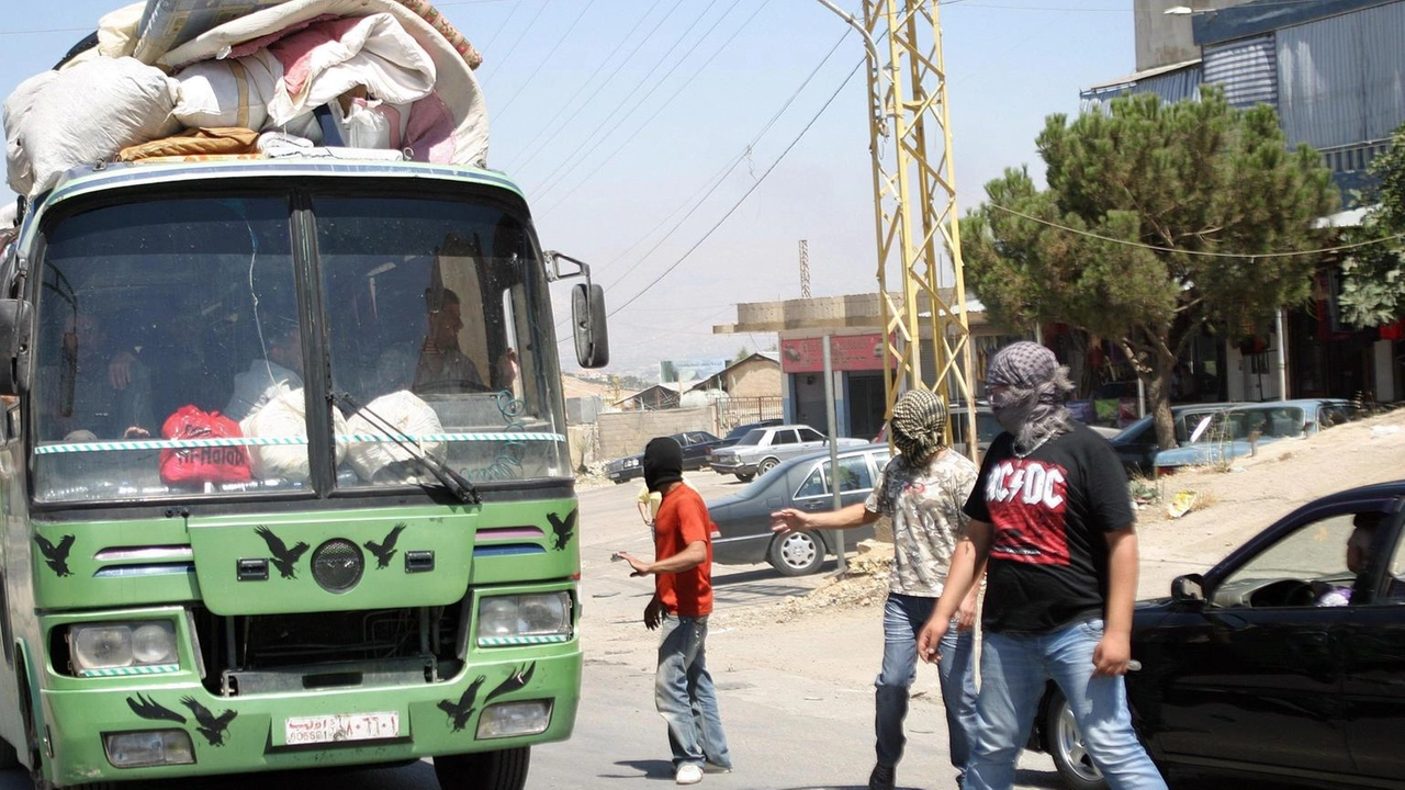 Durante gli attacchi israeliani