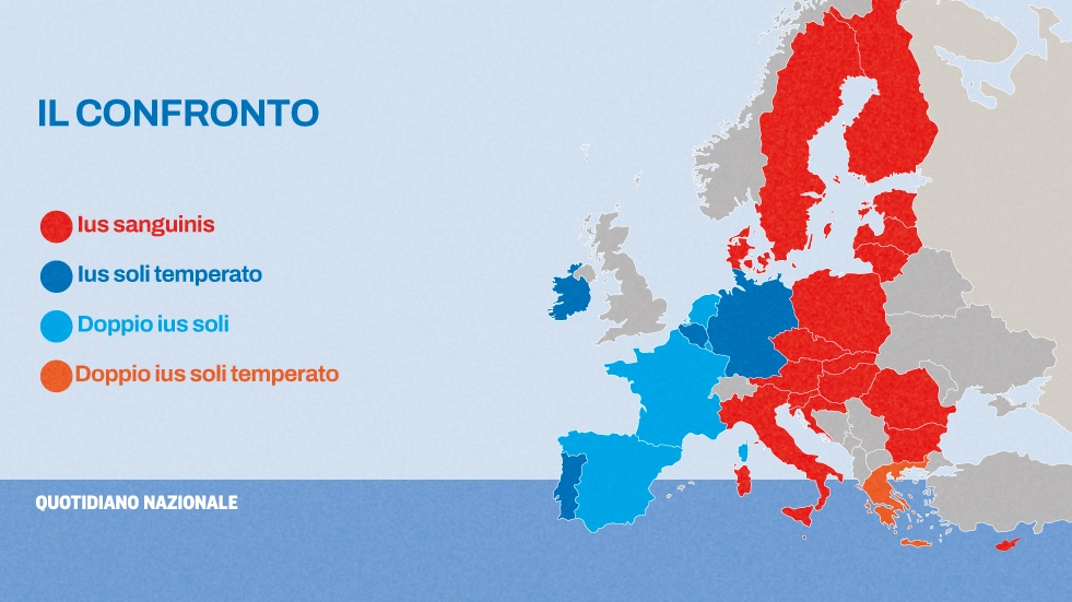 I principi per l'acquisizione della cittadinanza applicata nei diversi paesi Ue