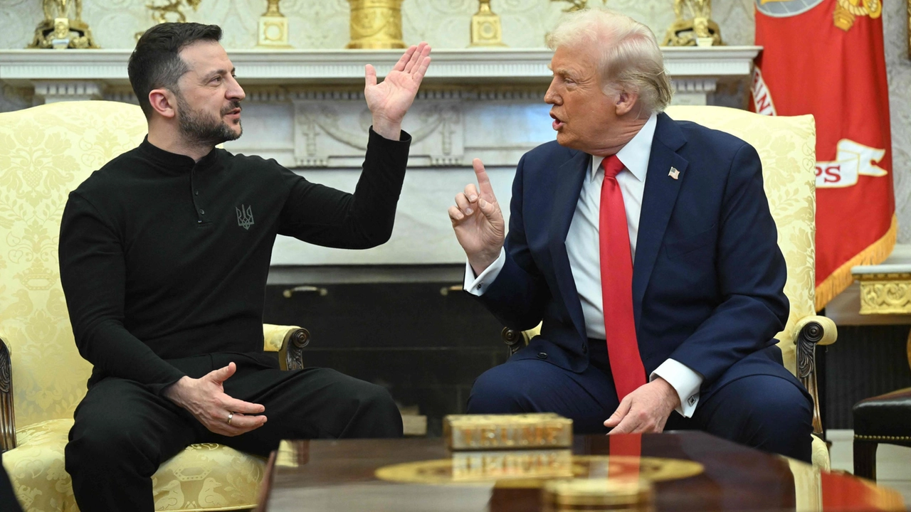 Zelensky umiliato da Trump nello Studio Ovale