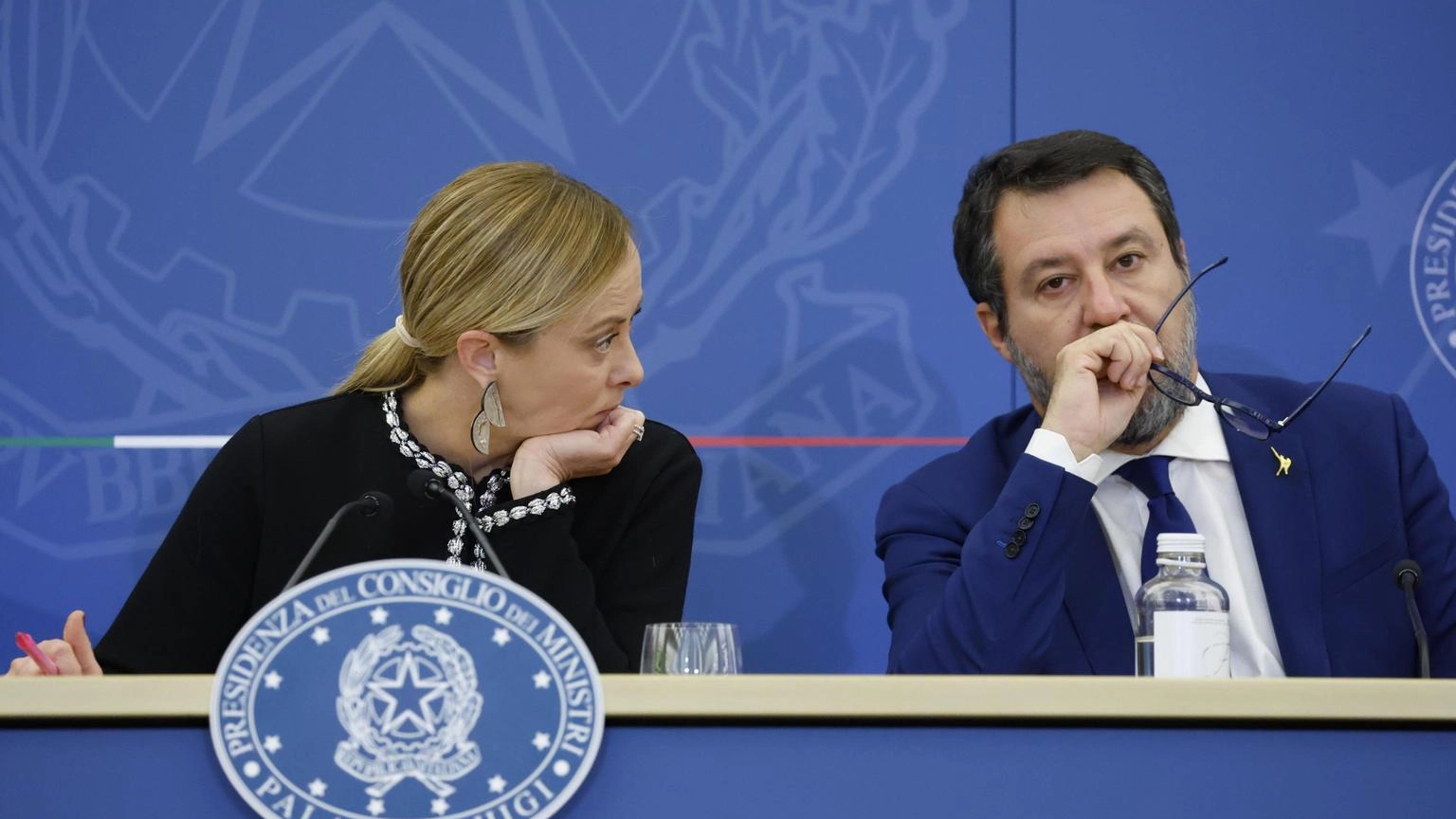 Meloni, Salvini? Maggioranza coesa sulla politica estera