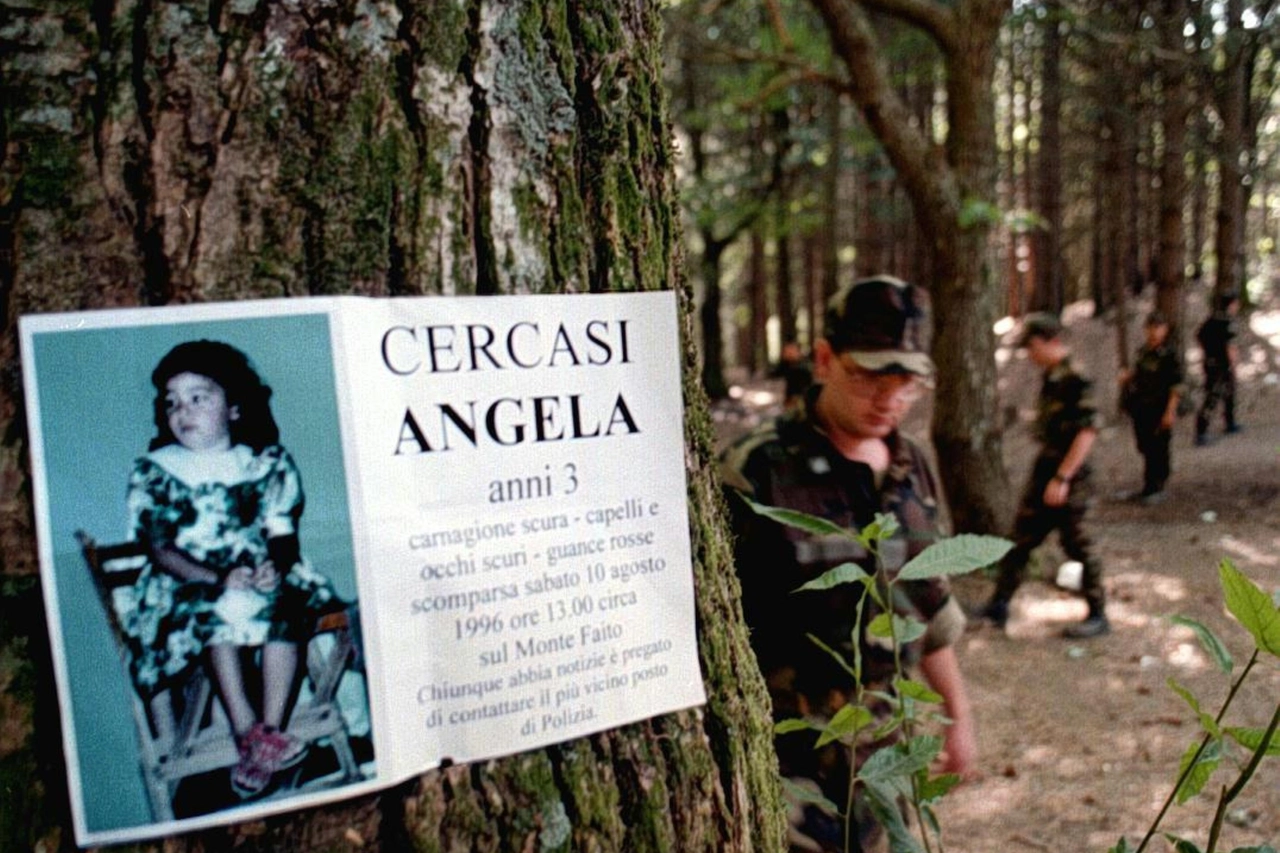 Angela Celentano è scomparsa a 3 anni il 10 agosto 1996 sul Monte Faito